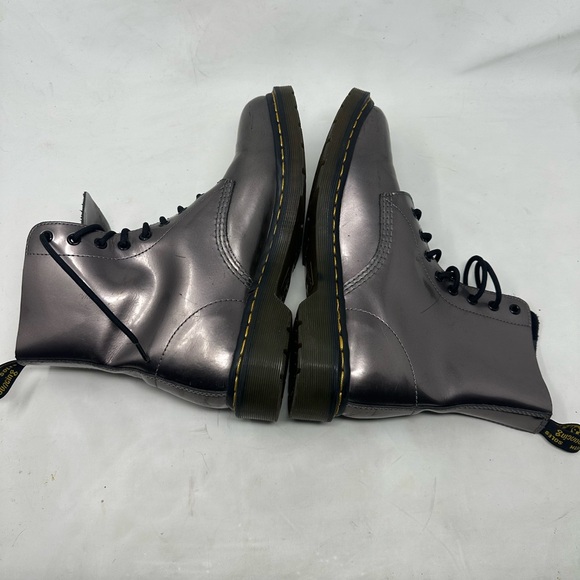 Dr. Martens Pascal Bronze Metallic Chroma Boots US 10 AirWair - Picture 12 of 16